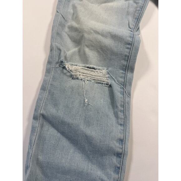 Treasure & Bond High Rise Loose Skinny Ankle Jeans Women’s Size 28 Light Wash - Picture 2 of 10